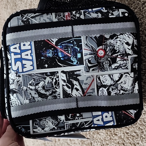 POTTERY Barn Star Wars Lunch Bag, Glow in the Dark, NWT - Picture 4 of 14